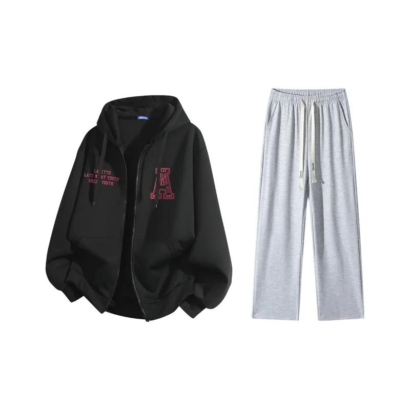 Lafetto Sweatshirt Sets Unisex-21