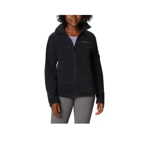 Columbia Fast Trek™ Printed Sweat-shirt Jacket Jacket Women's Black