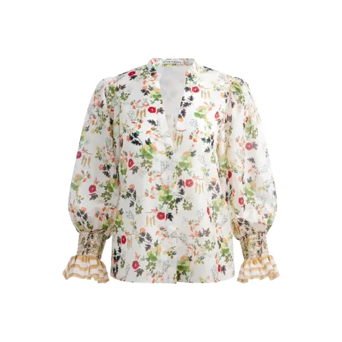 ALICE+OLIVIA Ilan Floral print Blouse