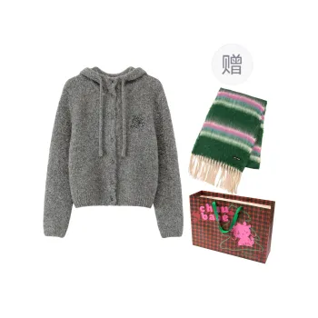 CHUU 24FW Knitted Fabric Cardigan Women's