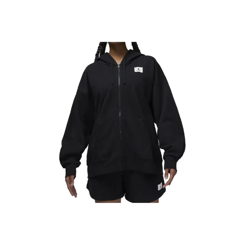 Jordan Sweatshirts Women's Black-0