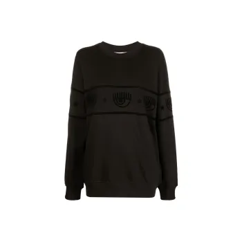CHIARA FERRAGNI Sweatshirts Women's Dark Brown