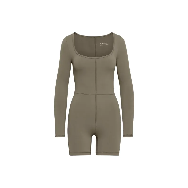 ARITZIA Golden LIFE Divinity 5'Longsleeve Romper Bodysuits Women's-2