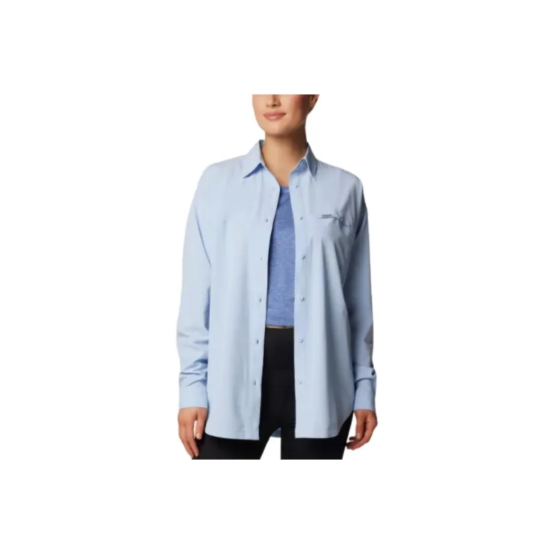 Columbia Boundless Boundless Trek™ Shirt Women's Light Blue-0