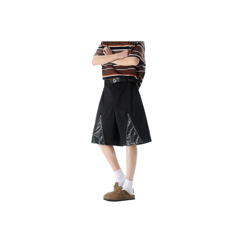 NOAHGIGI Casual Shorts Unisex Black-7