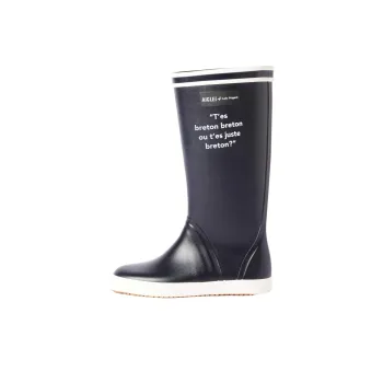 Loïc Prigen x AIGLE Rain Boots Unisex Black