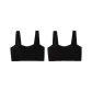 [2 Pack]Black+Black