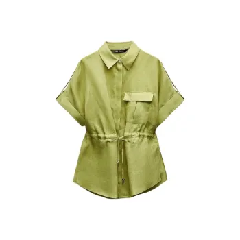 ZARA Shirts Women's Green