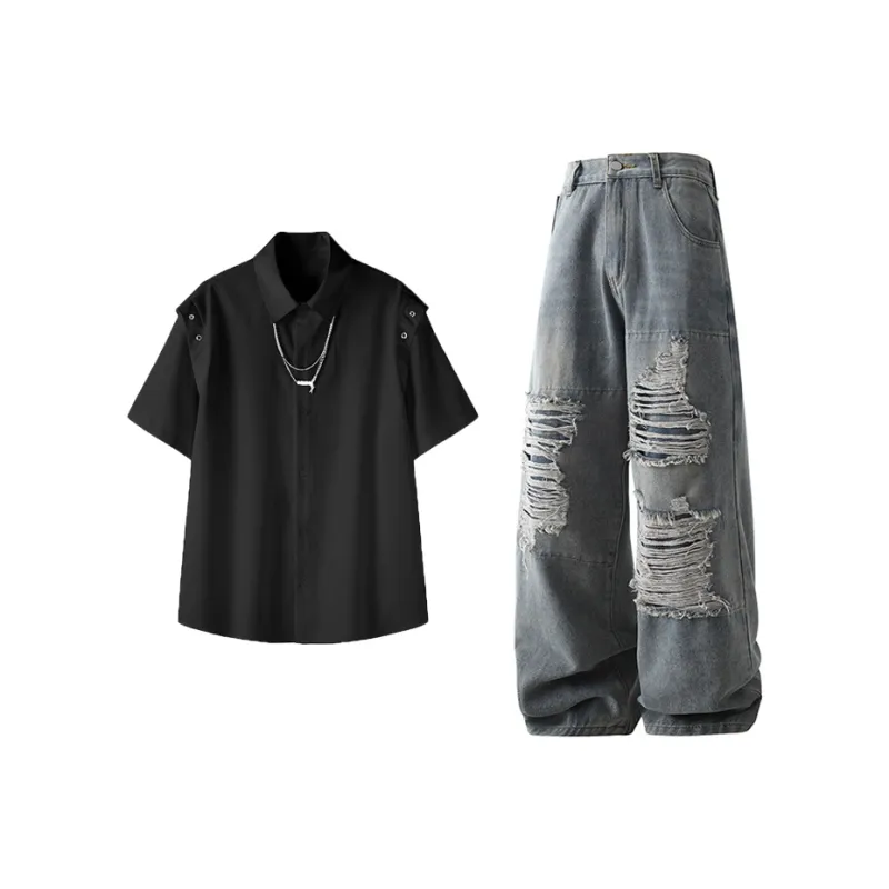 ROSECREED Shirt Matching Set Unisex-3