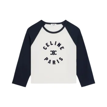 CELINE Triomphe T shirt In Cotton Jersey