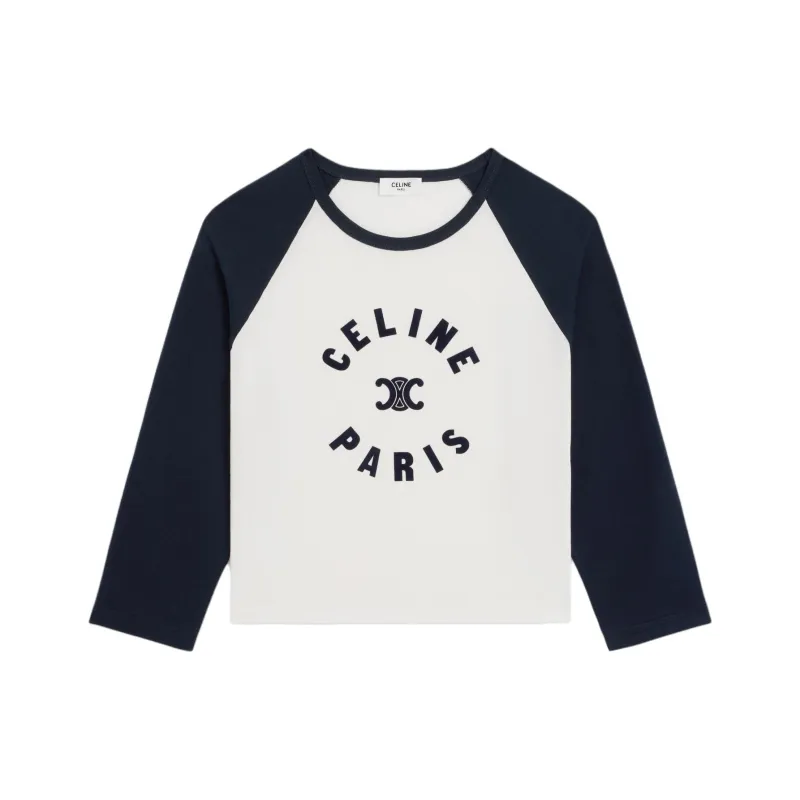 CELINE Triomphe T shirt In Cotton Jersey-0