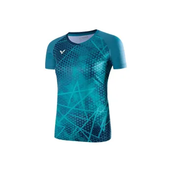 VICTOR T-Shirt Women's Blue Oat