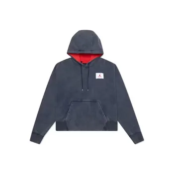 JORDAN Women'ss Flight Hoodie Midnight Navy/University Red