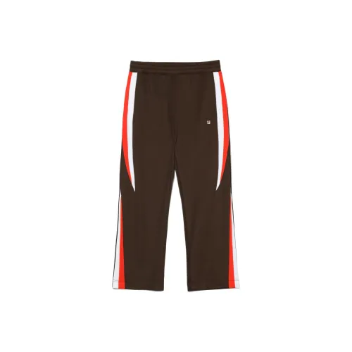FILA ACE F+ INTARSIA Casual Pants Unisex Brown