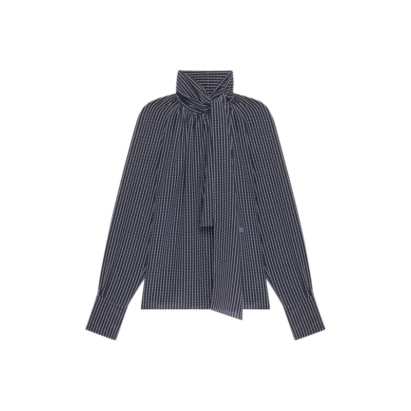 Givenchy Polka Dots Printed Blouse-0
