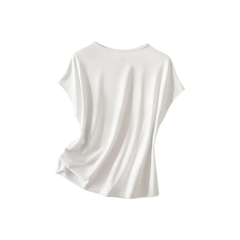 IHIMI T Shirts Women's White-1