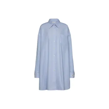 Maison Margiela Drop Shoulder Oversized Shirt
