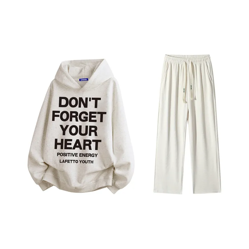 Lafetto Sweatshirt Sets Unisex-22