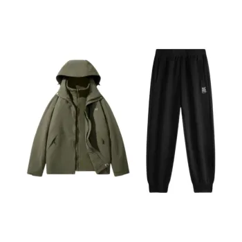 361° Sweatshirt Set Unisex Light Army Green