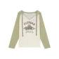 Army Green Patchwork Ecru