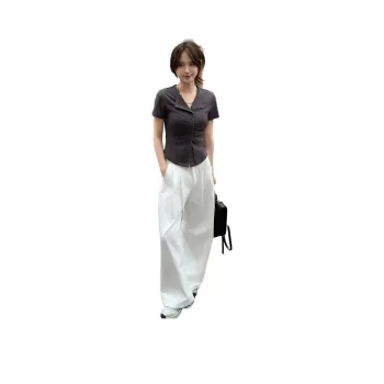 Tonlion T Shirt Women's Charcoal Gray