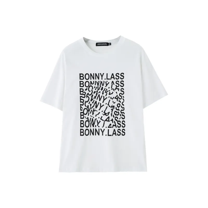 SOON FLOWER Summer T Shirt Women's White-0