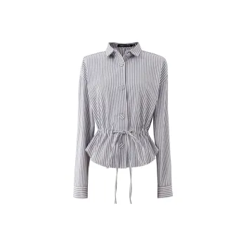 SOON FLOWER Shirts Women's Gray