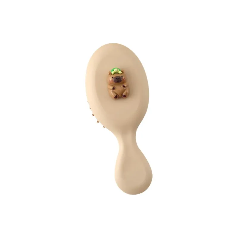 Love Of Wormwood Cute Guinea Pig Air Cushion Comb Compact And Portable Practical And Comfortable-6