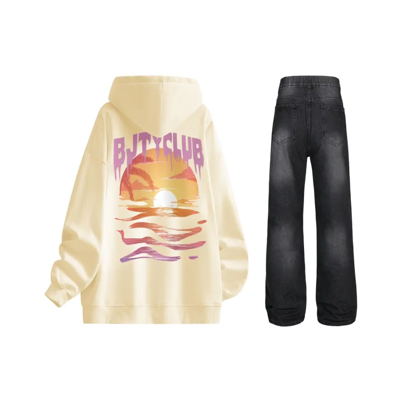 BJTY Sweatshirt Sets Unisex-6