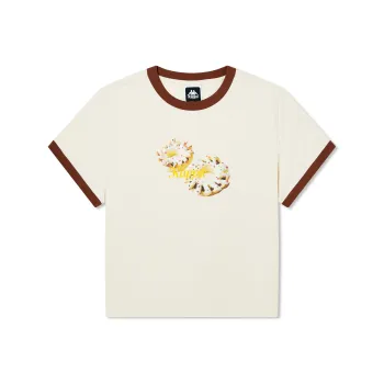 Kappa Summer T Shirt Women's Birch White