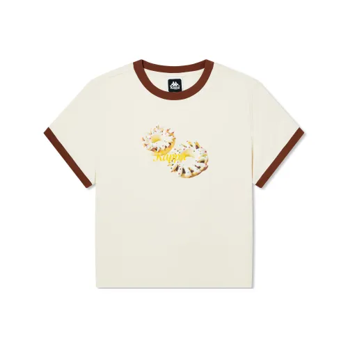 Kappa Summer T-Shirt Women's Birch White