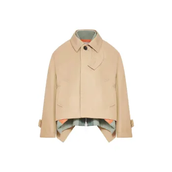 Sacai Gabardine Nylon Twill Blouson 'Beige/Khaki'