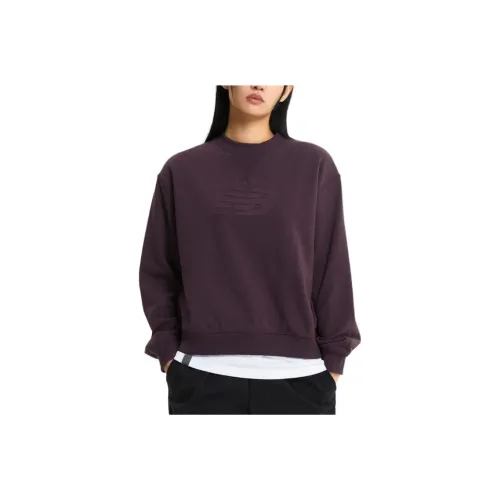 New Balance Sweatshirt Women's Dark Purple