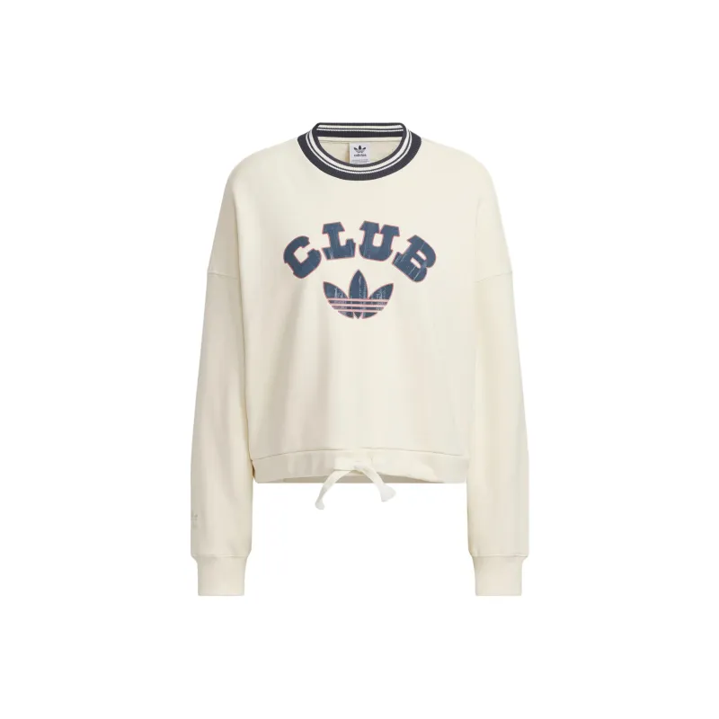 Adidas Originals FW24 Sweatshirt Women's Ivory-0