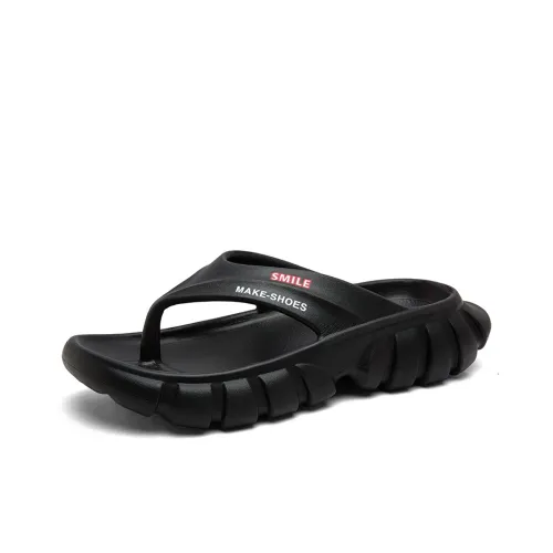 CariteSport EVA Quiet Odor Resistant Abrasion Resistant Slip Resistant Flip Flops Men's