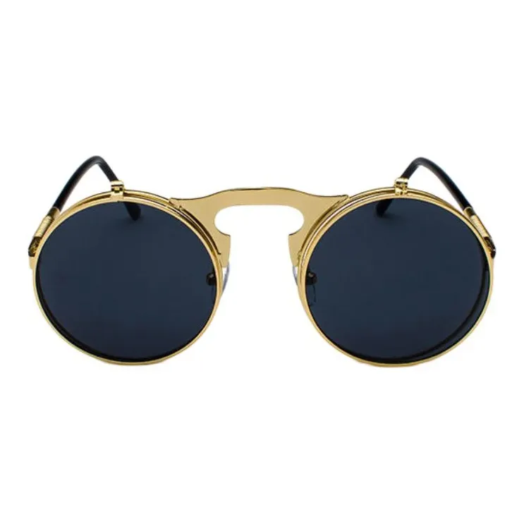 JEANSWEST Round Sunglasses Unisex-10