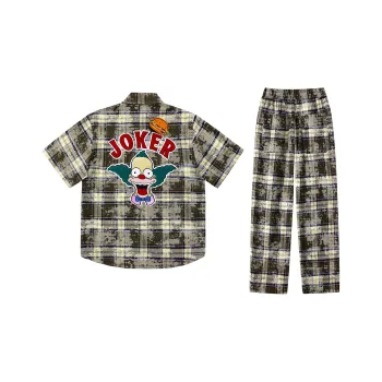 The Simpsons Shirt Matching Set Unisex