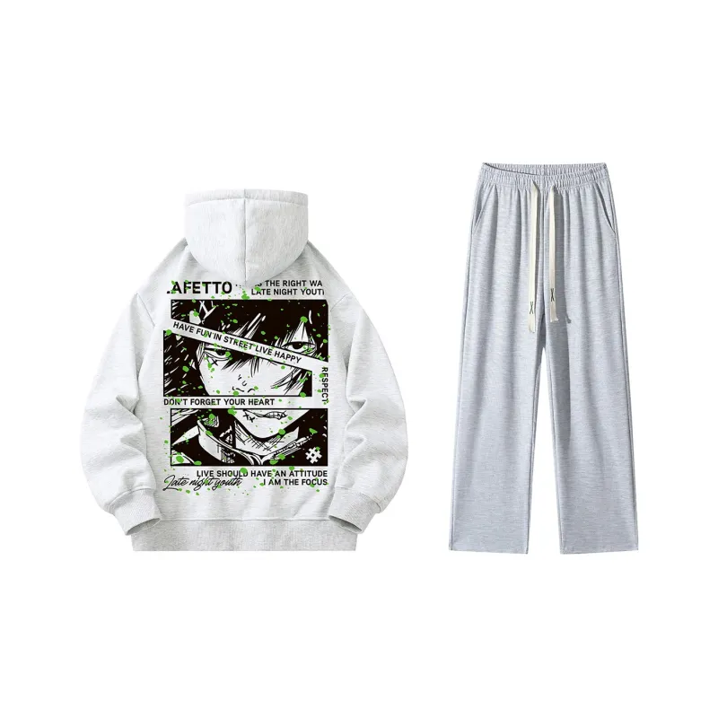 Lafetto Sweatshirt Sets Unisex-16