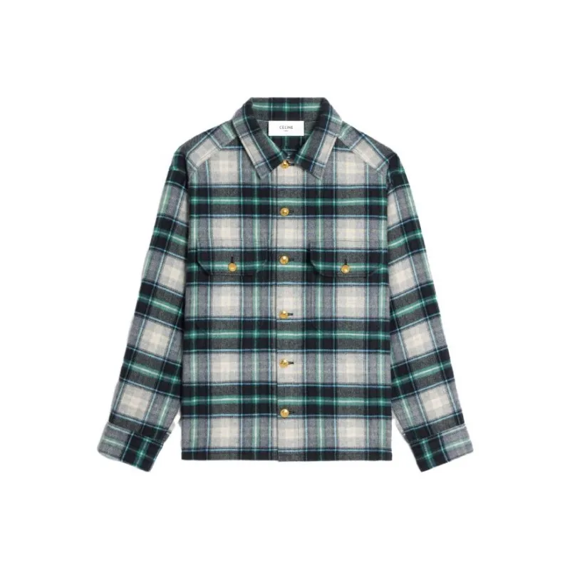 CELINE Shirts Women's Green-0