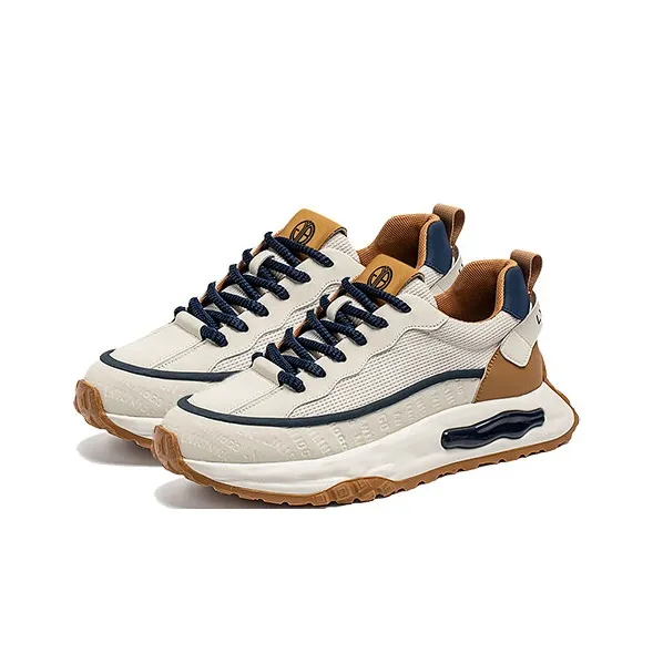 Yi Jiabao Anti Slip Wear Resistant Low Top Chunky Sneakers Men's-5