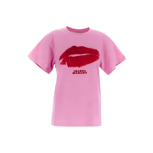 ISABEL MARANT Logo Detailed Crewneck T Shirt