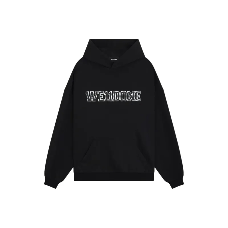 WE11DONE Logo Hoodie-0