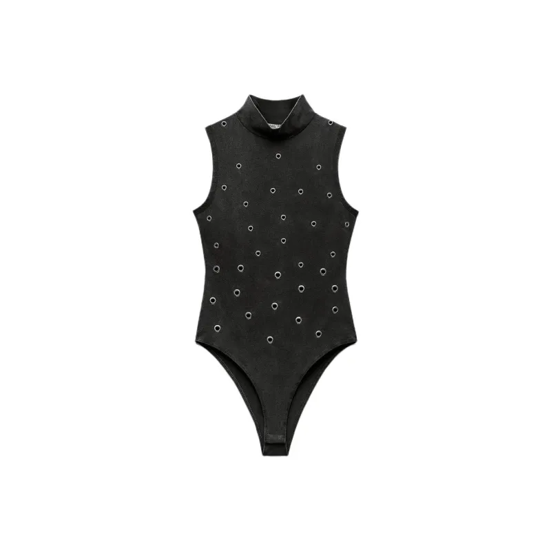 ZARA Bodysuits Women's Dark Gray-0