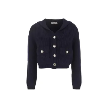 MIU MIU Knitwear Women's Navy