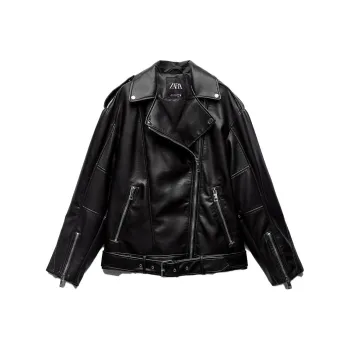ZARA Jackets Women's Black