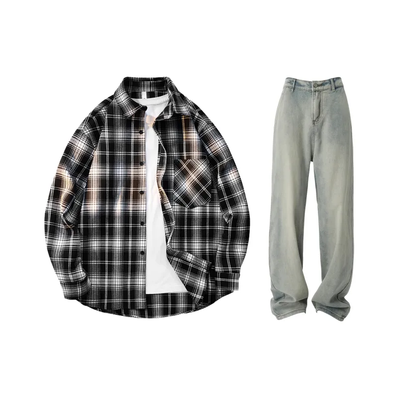THREEAGAINTHR33 Shirt Matching Set Unisex-22
