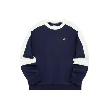 Erke Sweatshirts Women's Blue Black