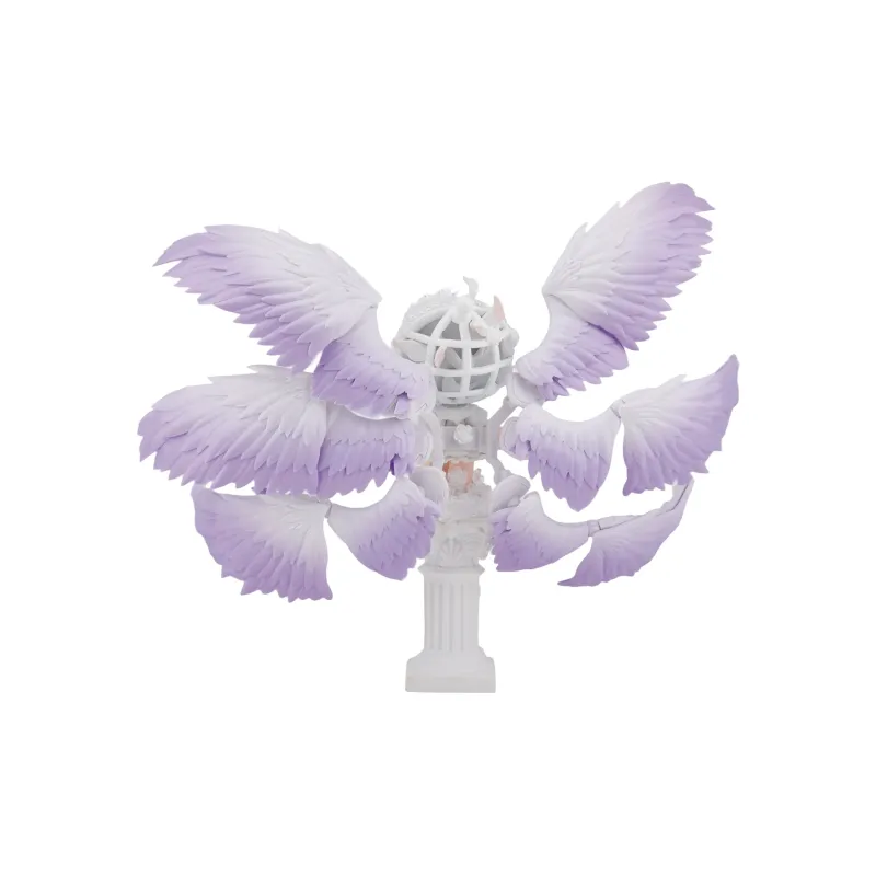 [Modified Doll] POP MART SKULLPANDA Photo Collection Six Winged Angel Hang Tag Box 18cm-18