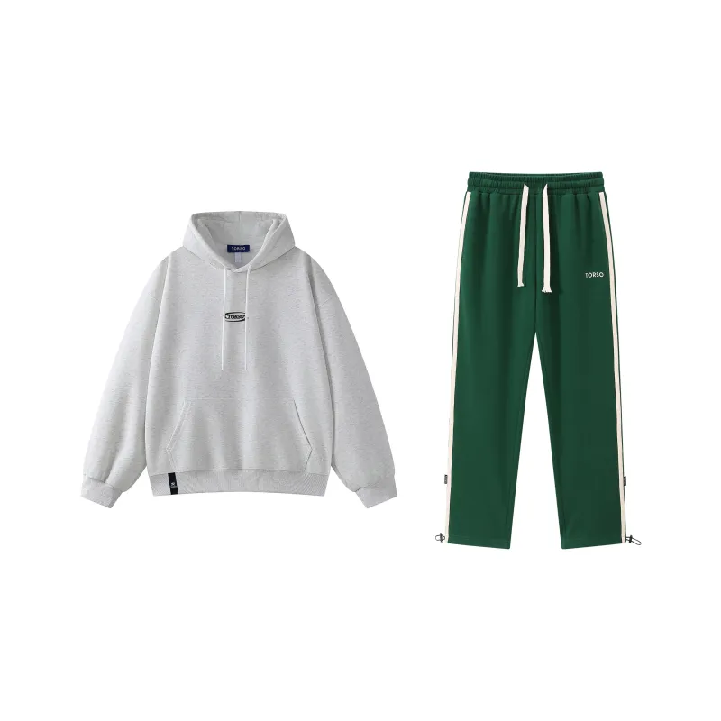 Torso Sweatshirt Sets Unisex-19