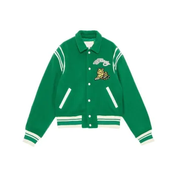 Ed Hardy SS23 Jackets Coats Women's Forest Dark Green